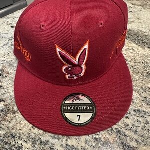 Headgear Classics x Playboy World is Your Playground Fitted Hat Sz. 7